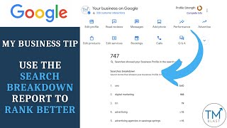 Using Google My Business Performance Search Breakdown to Rank Better [upl. by Ysnat]