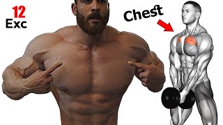 Chest Workout  12 exercises that will make your upper chest big and chiseled [upl. by Waechter]