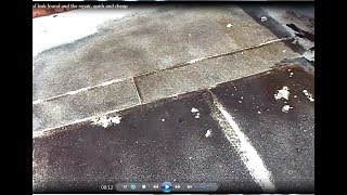 Only way to remove ponding water from a flat roof quick and cheap [upl. by Novihc]