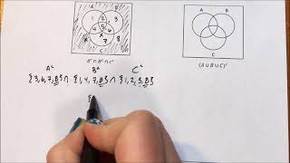 Sets  Set notation shading regions [upl. by Brady]