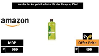 Yves Rocher Antipollution Detox Micellar Shampoo 300ml [upl. by Haroppiz]