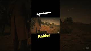 John Marston vs Raider Duel in RDR2 Who Comes Out on Top [upl. by Tnomal]