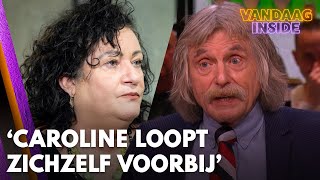 Caroline is een tof wijf maar ze is zichzelf voorbijgelopen  VANDAAG INSIDE [upl. by Carlile721]