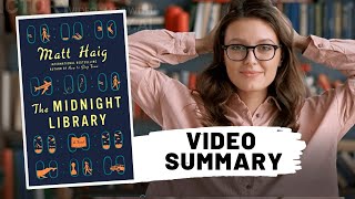 The Midnight Library video summary  the midnight library by matt haig [upl. by Oiled]