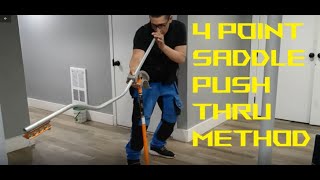 Conduit Bending  4 Point Saddle Push Thru Method [upl. by Cirilo]