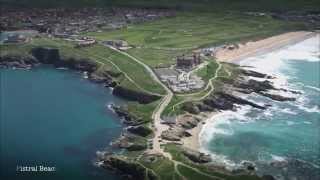 Aerial Tour of Cornwall [upl. by Ayotas]