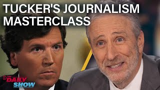 Jon Stewart on Tucker Carlson’s Putin Interview amp Trip to Russia  The Daily Show [upl. by Hilel]