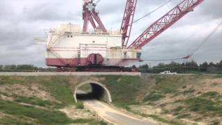 Eye on Luminant Luminant Completes IndustryLeading Dragline Relocation Project [upl. by Kciderf679]