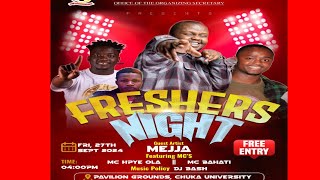 Mejja is live at Chuka University freshers night [upl. by Oralia]