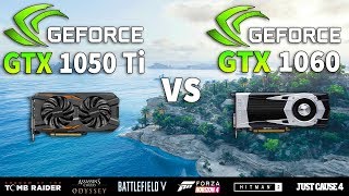 GTX 1050 Ti vs GTX 1060 Test in New Games [upl. by Neehsuan]