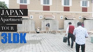 Japanese Apartment 3LDK apartment tour Vlog  900 apartment off base [upl. by Koball]