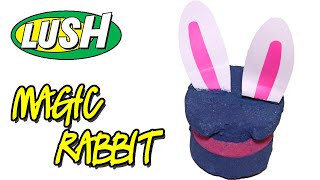 LUSH  MAGIC RABBIT Bath Bomb  DEMO amp REVIEW Underwater View [upl. by Airuam96]