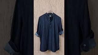 Midblue Denim Henley Shirt for Men  Tree  treelivingco  Start Living [upl. by Kronfeld831]