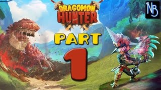 Dragomon Hunter Walkthrough Part 1 No Commentary [upl. by Celinka]