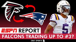 REPORT Patriots Open To Trading 3 Pick Falcons Rumored To Be Interested In Trade  Falcons Rumors [upl. by Mallissa128]