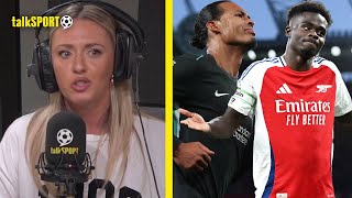 THATS A LAZY NARRATIVE🤬 Spurs Fan Abbi Summers SHOCKED By Arsenal amp Liverpool ACCEPTING THIRD🍿 [upl. by Wong]