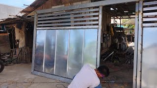 Part 2 👉SLIDING GATE amp CANOPY👈 project  patag cdo [upl. by Ciredec219]