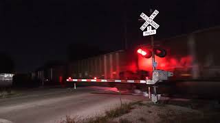 Midnight Railfanning Into September Around Naperville IL  831  912024 [upl. by Rico]