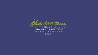 Julian Walder Final Round 8 Henri Marteau Violin Competition 2023 [upl. by Hieronymus]