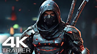 NINJA SLAYER NeonSaitama in Flames 2024 Official Reveal Trailer  4K UHD [upl. by Ennylcaj]