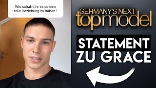 GNTM 2024 Model Armin Erster Streit mit Grace  STATEMENT zur Beziehung [upl. by Haleehs]