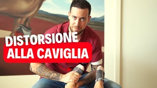 DISTORSIONE ALLA CAVIGLIA Ecco come losteopatia può aiutarti Trattamento in diretta [upl. by Ibor]