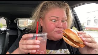 Trailer Trash Tammy Wendys MUKBANG [upl. by Marcell321]