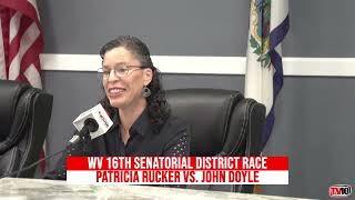 WV 16th Senatorial District Race  John Doyle vs Patricia Rucker 10222024 [upl. by Ellienad]