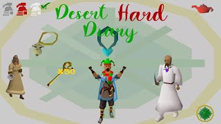 OSRS Desert Hard Diary Guide  Ironman Approved [upl. by Garlinda]