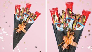 DIY Chocolate 🍫 Bouquet  Chocolate Bouquet Tutorial  Flash Your Craft [upl. by Egnalos]