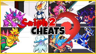 POKEMON SAIPH 2 CHEATS [upl. by Oecam]