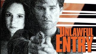 Unlawful Entry  Trailer Upscaled HD 1992 [upl. by Edualcnaej]