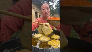 Local Specialty Food Guizhou Dafang Liulong HandShred Dried Tofu asmr mukbang viral [upl. by Festatus617]