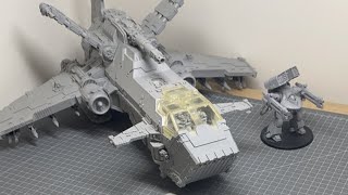 Building the Thunderhawk Gunship [upl. by Amyas]