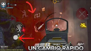 LA DIFERENCIA ENTRE UN JUGADOR DE MOVIL A UNO DE PC COMBATE call of duty mobile [upl. by Dabney]