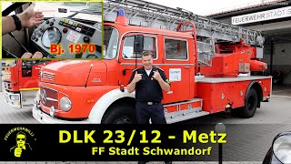 Metz DLK von 1970 Schwandorf [upl. by Emlyn265]