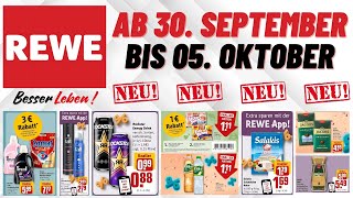 REWE Prospekte amp Angebote ab 30092024  Die besten Deals aus dem aktuellen Prospekt  HD2K4K [upl. by Garretson]