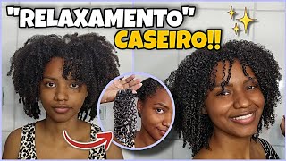 quotRELAXAMENTO CAPILARquot CASEIRO  CABELO CRESPO COMO FAZER [upl. by Macdonald440]