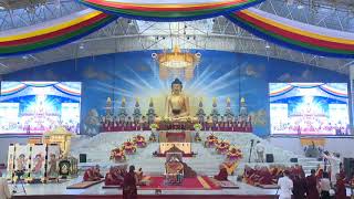 RED CROWN CEREMONY AND LONG LIFE EMPOWERMENT bestowed by the 12th Goshir Gyaltsab Rinpoche [upl. by Gimble596]