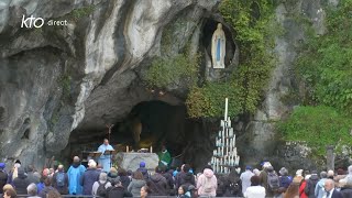 Messe de 10h à Lourdes du 25 octobre 2024 [upl. by Oinotna]