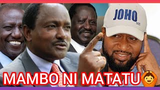 KALONZO KWISHA‼️ RAILA SINA DENI YA MTU 2027 FT RAILABABU RUTO DP GACHAGUAJOHO [upl. by Hobard902]