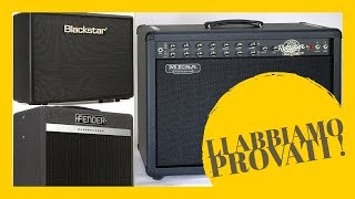 Comparazione Fender Bassbreaker  Blackstar Artsit 30  Mesa Boogie Rectoverb50 [upl. by Terces]