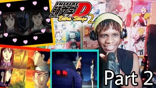 INITIAL D EXTRA STAGE 2 PART 2 REACTION [upl. by Aivlys]