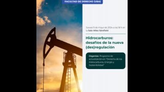 Charla sobre hidrocarburos  Transmisión en vivo del Posgrado PADHEyS  FD UBA JJ Carbajales [upl. by Kobe]