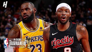 Los Angeles Lakers vs Portland Trail Blazers  Full Game Highlights  2023 NBA InSeason Tournament [upl. by Leuname]