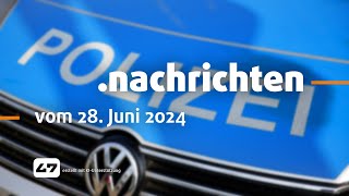 STUDIO 47 nachrichten  28062024  ZEUGIN GESUCHT RÄUBERISCHE ERPRESSUNG IN HOCHEMMERICH [upl. by Rask534]