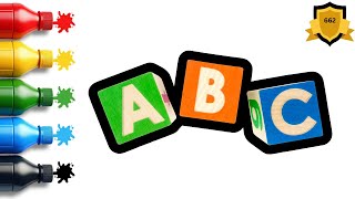 Interactive ABC Learning Games  Practice Uppercase amp Lowercase Letters  662 Video [upl. by Thoer]