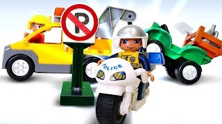 Lego Stadtleben  Auf der Straße ist ein Stau  Video für Kinder [upl. by Federica]