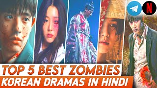 Top 5 Best Zombie Korean Drama in Hindi Dubbed  Zombie Korean Drama in Hindi  Netflix  Enmas Tv [upl. by Bencion219]