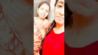 SARITHA AKKA amp SNEHA AKKA SINGING 🎤 song 🎵🎶 comedy funny [upl. by Yllaw]